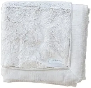 SARANONI Receiving Blankets for Babies Super Soft Boutique Quality Lush Luxury Baby Blanket (Feather, Receiving Blanket 40" x 30")