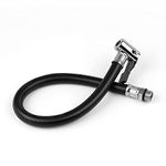 KLEHOPE Tyre Inflator Connector, Tyre Inflator Air Tool, 35 cm Tyre Inflator Connector for Car Tyre Inflator Hose Tires, Bicycle Tires, Air Compressors, Air Pumps