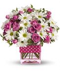 Polka Dots and Posies Floral Bouquet