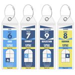 Celebrity Luggage Tag Holders by Cruise On [4 Pack] Fits All Celebrity Ships & Tags for Cruises in 2024 & 2025