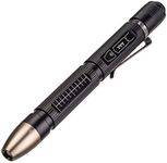 Weltool M6-Dr Pen Light, Pocket Torch with Clip, Warm White LED Portable Penlight, Uniform Beam, No Glare, for Inspection, Observation, Emergency, 2 AAA