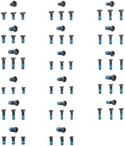 ohhunt Screw Set 68 Pcs for Red Dot Sight Optics and Mount Includes #6-48#4-40#6-32#6-40 M3 M3.5 and M4 Screw Types 7 Sets of Screws 4 in Each Set