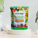 Fresh Bags vegetable storage fridge bags keeps leafy and fruity vegatable naturally fresh for 15 + days.