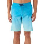 O'NEILL Men's 21 Inch S-Seam Boardshorts - Water Resistant Swim Trunks for Men with Quick Dry Stretch Fabric and Pockets, Elctrc Blu | Hyperfreak Heat S-seam Fade 21, 31