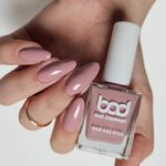 BAD COMPANY Nude Nail Polish 10ML, No Toxin Nail Lacquer, Long Lasting, Chip Resistant, Vegan, Quick Dry & Cruelty-Free Glossy Nail Paint (Never Stop - 57) 10 ML Large