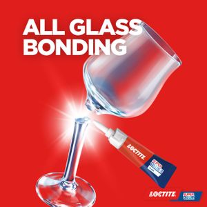 Loctite Glass Glue 3g – Clear Strong Bond Adhesive