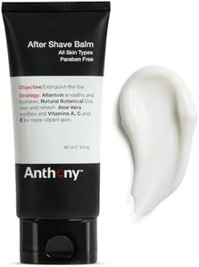 Anthony After Shave Balm for Men, Cooling & Hydrating Lotion with Vitamins A, C & E, Aloe Vera & Botanical Extracts, 3 fl oz, Aftershave Soothes, Moisturizes & Nourishes Skin, Reduces Razor Burn