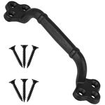 SWEWARM Door Pull Handle - 9’’ Rustic Gate Handle