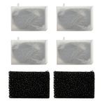 NICREW Replacement Kit for Magi Mini & Magi200 Filter, Aquarium Filter Cartridge and Filter Sponge Included