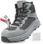 Steel Toe Work Boots for Men Non Slip Puncture Proof Safety Work Shoes for Men with Indestructible Construction Comfortable Perfect for Outdoor, Hiking, Construction Black 7