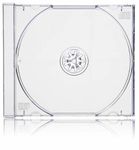 Vision Media 200 X Single CD Jewel Case Clear Tray - 10.4mm Spine