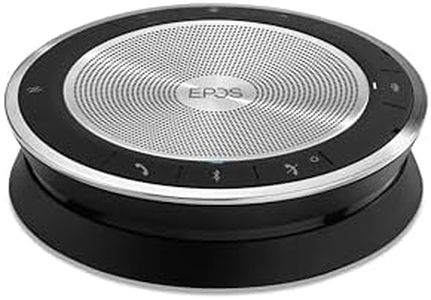 EPOS EXPAND SP 30+ (1000224) Portable Bluetooth Speakerphone | Instant Conferencing Anywhere | Sound-Enhanced | PC, Mobile Phone & Softphone Connection | Skype for Business Certified, Black
