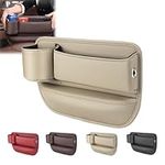 Car Leather Cup Holder Gap Bag, Car