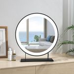 Round Light Up Mirror