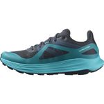 Salomon Ultra Flow Men's Hiking & Running Shoes, Versatile Protection, Lightweight Comfort, and All-Terrain Grip, Blue Print, 6.5