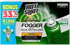 Hot Shot Fogger With Odor Neutralizer, Kills Roaches, Ants, Spiders & Fleas, Controls Heavy Infestations, 24 Count, 2 Ounce