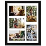 DUENPY 11x14 Picture Frame, 4x6 Col
