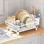 AIDERLY Iron Dish Drying Rack with 