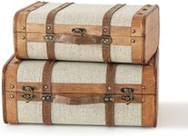 SLPR Wooden Vintage Suitcases - Set