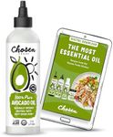 Chosen Foods 100% Pure Avocado Oil Squeeze Bottle - 27 Fl Oz - For Drizzling, Sautéing, Roasting, Searing, & Baking - High Smoke Point Cooking Oil - Kosher, Keto, and Paleo Friendly - With Recipe eBook