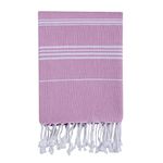 HABER Extra Large 100% Cotton Bath Towel, Size 94 X 178 cm, Quick Absorption and Faster Drying Towel – Ideal for Bath, Beach, Travel, Pool, Yoga (Pack of 1, XL Size, Pink)