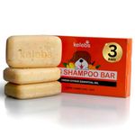 Kelebs Deodorizing Dog Shampoo for Smelly Dogs | Skin & Coat Waterless Dog Shampoo | Refreshing Bar Soap for Stinky Dogs W/Citrus Essential Oils - Natural Organic Ingredients, No Plastic Vegan 3 Pack