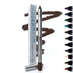 Wonderskin 1440 Longwear Brown Eyeliner Pencil - Waterproof, Sharpenable Eyeliner Pencil and Smudge Proof Brown Eye Liner Pencils (Kalamata)