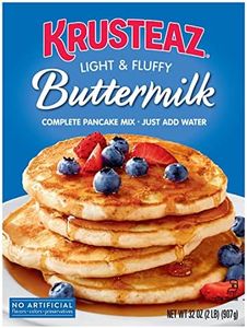 Krusteaz Light Fluffy Pancake Mix No Artificial Flavors Colors or Preservatives Buttermilk, 32 Ounce (Pack of 12)