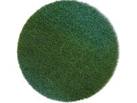 Abtec 430mm (17") Premium Heavy Duty Floor Cleaning Buffer Pads, Green Super Scrub, Pack of 5