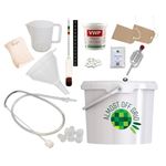 Almost Off Grid 10 Litre Cider Making Kit 10L/2 Gallon/20 Pints Home Brew Beginner's Cidermaking with Beginner's Guide