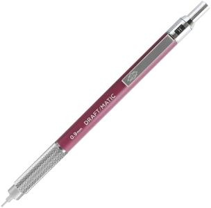 ALVIN DM09 Draft-Matic Mechanical Pencil, 0.9mm, Stainless Steel Drawing and Design Tool for Students and Professionals, Great for Drafting, Architecture, Engineering, and Art