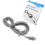 HQRP AC Power Cord Compatible with Dyson DC14 Upright Vacuum Cleaner DC-14 Mains Cable DC 14 All Floors, DC14 Animal, DC14 Low Reach, DC14 Total Clean, DC14 Full Kit, DC14 Full Gear, DC14 Full Access