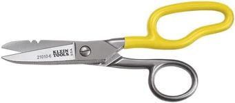 Klein Tools 21010-6-SEN Free-Fall Snip, Scraper, File, Serrated Blades