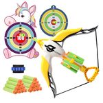 Bow and Arrow Set for 3 4 5 6 7 8 Year Old Girl,Gift for 3-8 Year Old Girl，Indoor Toy Outdoor Game for Kids Archery Toys for 3+ Year Old Boy Girl Christmas Stocking Fillers Stuffer Gift Toy