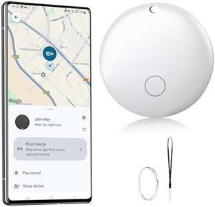 iXTRA Air Tags for Android, Bluetooth Smart Tags for Android (NOT for iOS or Huawei), Luggage Tracker Works with Google Find My Device App, Key Finders Item Locator for Keys, Wallets,Suitcases,Pet