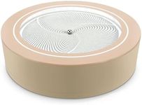 Homedics 11” Drift Sandscape, Compact Size, Zen Garden, Meditation Accessories, Decorative Sandscape, Smart LED Lighting, Wi-Fi Enabled (Nude)