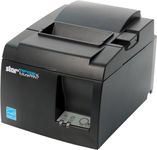 Star Micronics TSP143IIILAN Ethernet (LAN) Thermal Receipt Printer with Auto-cutter and Internal Power Supply - Gray