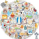 WAKEMOODEI Catholic Stickers 400PCS