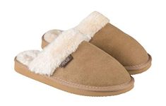 PRO 11 WELLBEING Women's Suede Orthotic Slippers with Arch Support 3 UK