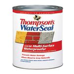 Thompson's TH.024104-14 Waterseal Clear Multi-Surface Waterproofer, quart