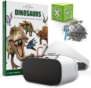 Let's Explore VR Headset for Kids - STEM Gift Box | A Virtual Reality Family Friendly Adventure | Explore Wildlife with VR Headset for Phone