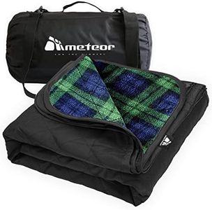 Meteor Picnic Mat Extra Large 210x140cm - Picnic Rug, Camping Mat, Picnic Blanket, Waterproof, Windproof, Quilted Fleece Outdoor Mat for Camping, Beach, Travel, Stadium & Pets