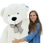 Joyfay Giant Teddy Bear, White- Ove