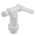 Emiif Fresh/Waste Water Tank Drain Tap Fit for Motorhome Caravan Boat Camper Van Hose Adapter RV Faucet Accessories