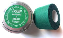 Eucatape Eucalyptus Infused Dancing Tape - Heals and Protects from Blisters Cuts Dry Skin in Ballet Salsa Hip Hop Ballroom Contemporary Latin Irish Modern Jazz Tap, for Learning/Professional Dance