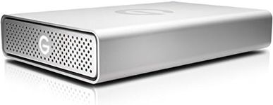 G-Technology 6TB G-DRIVE USB 3.0 Desktop External Hard Drive, Silver - Compact, High-Performance Storage - 0G03674-1