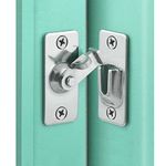 WANLIAN Mini Size 90 Degree Door Latch Sliding Door Lock Screen Door Latch Pocket Door Latch