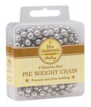 Mrs. Anderson's Baking Pie Crust Weight Chain, 6-Feet Long