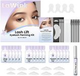 LaWink Lash Lift Kit Eyelash Extension Kit Lash Perm Kit Eyelash Lifting Lash Curling Semi-Permanent Curling Perming Wave Professional Salon at Home