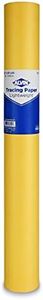 ALVIN 55Y-I Lightweight Tracing Paper Roll, Yellow, Suitable with Ink, Charcoal, Felt Tip Pen, for Sketching or Detailing - 18 inches x 50 Yards, 1-inch Core